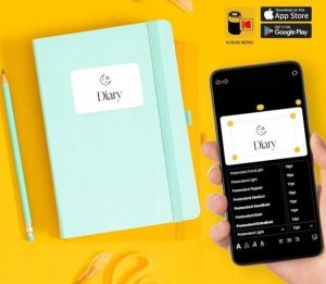 KODAK Memo Shot ERA 2w1 Aparat Drukarka Bluetooth do Zdjęć Etykiet Naklejek / M100 / Żółty 8