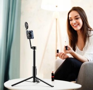 Kijek SELFIE Stick Statyw 1.6m na Magnes MagSafe Telefon Smartfon + PILOT / MG-002 MAX 5