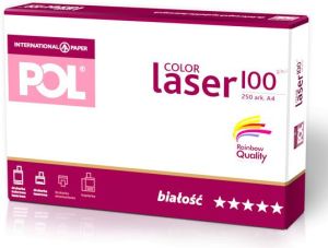 International Paper Papier ksero PolColor Laser A4 100g 250 arkuszy 1