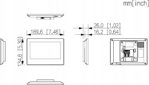 ZESTAW WIDEODOMOFONOWY KTH01 Wi-Fi / 4-Wire DAHUA 12