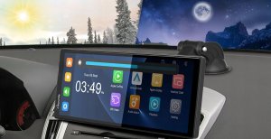 Carpuride W904 Podwójna kamera samochodowa 4K 10'' Carplay&Android nowa 3