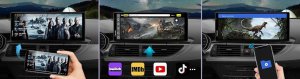 Carpuride W904 Podwójna kamera samochodowa 4K 10'' Carplay&Android nowa 7