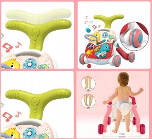 MalPlay Pchacz wielokolorowy z koszykÃ³wkÄ 5w1 5