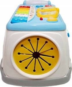 Skleplolki Autko sensoryczne edukacyjne z pianinkiem dla dzieci 7