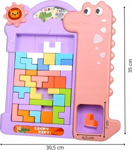 UkÅadanka tetris rÃ³Å¼owa 1