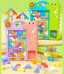 Haba UkÅadanka tetris rÃ³Å¼owa 9