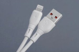 Kabel USB Bluestar USB-A - Lightning 1 m Biały 2
