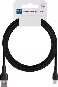 BLUE STAR kabel ECO 2A USB A do Micro USB PJ68-23-2 1m czarny 1