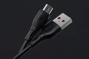 Bluestar BLUE STAR kabel ECO* 2A USB A do Micro USB PJ68-23-2 1m czarny 2