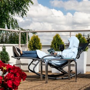 Bluzair Bluza Koc Hoodie Oversize Polska Błękitny 9