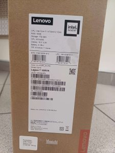 LENOVO LEGION 7 I7-14700HX/16" 3.2K (3200X2000) IPS 430NITS ANTI-GLARE, 100% DCI-P3, 165HZ, DOLBY VISION®, G-SYNC®/16GB/1TB SSD/RTX4060_8GB/W11H/ENG (GLACIER Baltas) 1