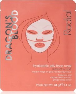 Rodial, Dragon's Blood, Hydrogel, Hydrating, Sheet Mask, For Face, 34 g For Women 1