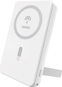 Powerbank Dudao K14S+ 10000mAh 20W USB-A / USB-C / MagSafe z podstawką - biały 4