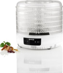 Suszarka Gorenje | Food Dryer | FDK500GCW | Power 380 W | Number of trays 5 | Integrated timer | White 2