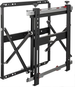 HAGOR VWH-1 Slim Videowall-Halterung Pop out fuer Displays von 107-140cm 42 bis 55Zoll Feinjustage Tiefe Tragl 35kg VESA max 600x400 1