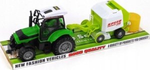 Ciuciubabka Traktor z przyczepą pod kloszem New Fashion Vehicles 101762 3