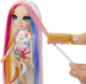 MGA Rainbow High Hair Chalk & Style Amaya tęczowa (526780) 4