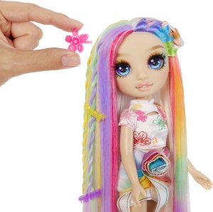 MGA Rainbow High Hair Chalk & Style Amaya tęczowa (526780) 8