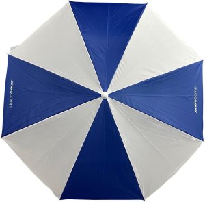 PARASOL PLAŻOWO BALKONOWY 160CM BIAŁO NIEBIESKI 1067643 3