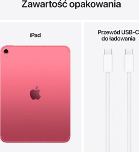 Tablet Apple iPad 10.9" 10 gen. 256 GB 5G Różowy (MD7N4HC/A) 2