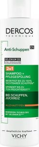 Vichy Dercos szampon przeciwłupieżowy z odżywką 2w1 200ml 1