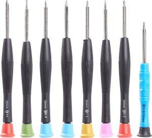 Zestaw Narzędzi do Naprawy GSM Telefonów Iphone 25 Elementów Wkrętaki 2