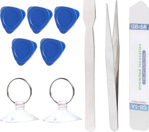 Zestaw Narzędzi do Naprawy GSM Telefonów Iphone 25 Elementów Wkrętaki 3