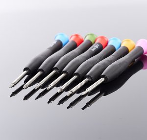 Zestaw Narzędzi do Naprawy GSM Telefonów Iphone 25 Elementów Wkrętaki 5