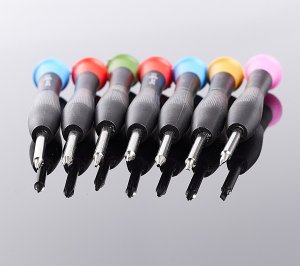 Zestaw Narzędzi do Naprawy GSM Telefonów Iphone 25 Elementów Wkrętaki 7