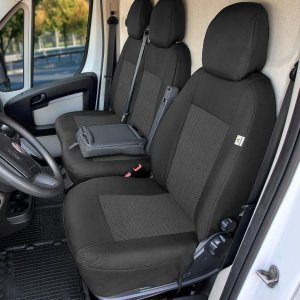 Pokrowce szyte na miarę do Fiat Ducato IV (2014r-...) 2+1 3os 2