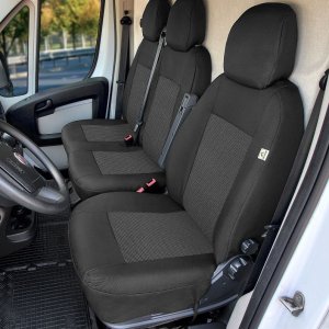 Pokrowce szyte na miarę do Fiat Ducato IV (2014r-...) 2+1 3os 4