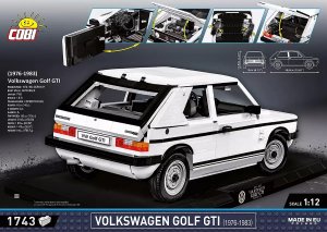 Cobi Volkswagen Golf GTI 1976-1983 Executive Edition 6