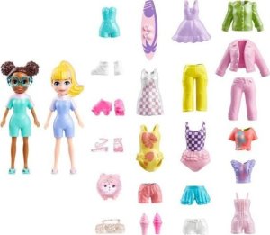 Polly Pocket Zestaw modowy duży z 2 lalkami HRD61 1