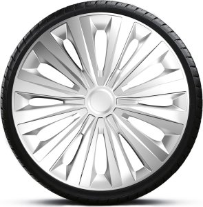 Komplet kołpaków na felgi stalowe Multi Silver 16 cali 1