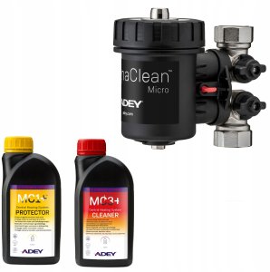 Zestaw filtr magnetyczny MagnaClean Micro2 BSP1 Pakiet - podłączenie 1 GW + płyny MC1 i MC3 1