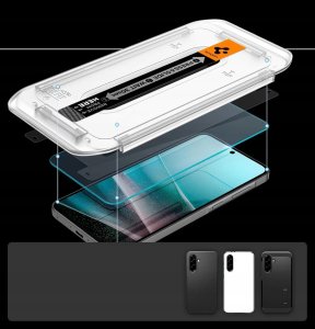 SZKŁO HARTOWANE SPIGEN GLAS.TR ”EZ FIT” 2-PACK GALAXY A36 5G CLEAR 3