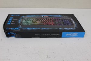 SALE OUT. FURY Spitfire Gaming Keyboard, US Layout, Wired, Black DAMAGED PACKAGING | Fury | Gaming Keyboard | Spitfire | Gaming | Wired | US | DAMAGED PACKAGING | 1.8 m | Black | USB 2.0 one size 3