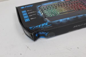 SALE OUT. FURY Spitfire Gaming Keyboard, US Layout, Wired, Black DAMAGED PACKAGING | Fury | Gaming Keyboard | Spitfire | Gaming | Wired | US | DAMAGED PACKAGING | 1.8 m | Black | USB 2.0 one size 4