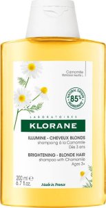 Klorane Brightening Shampoo rumiankowy szampon ożywiający kolor do włosów blond 200ml 1