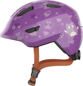 Kask rowerowy dziecięcy ABUS Smiley 3.0 purple star Rozmiar:S 45-50 cm 1