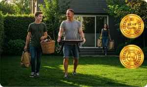 Palenisko ogrodowe z rusztem 60 cm Berdsen BD-881 10