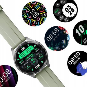 Smartwatch Męski - Wodoodporny Pływanie Rozmowy Smart Watch 2 paski Menu PL 8