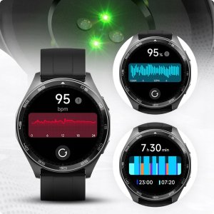 Smartwatch Męski - Wodoodporny Pływanie Rozmowy Smart Watch 2 paski Menu PL 9