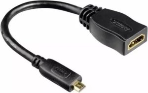 HDMI Adapter Cable - HDMI (F) To HDMI Micro (M) HAMA standard 1