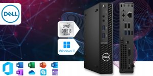 Komputer Dell Optiplex 3080 Tiny Intel Core i5 16GB DDR4 1000GB SSD Windows 11 12