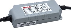 AGC-12-350: GLP: zasilacz 350mA/9-36VDC, CC, IP40, plastic case 1