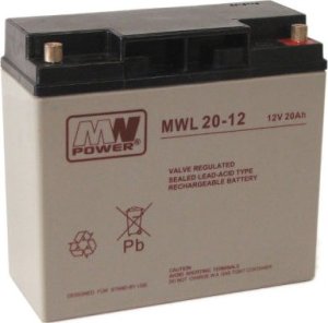 akumulator AGM 12V/20Ah 181*77*167 (M5) 1