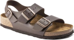 Birkenstock męskie sandały Milano BS 0034701 DARK BROWN (szerokość standardowa) 46 1