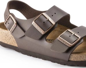 Birkenstock męskie sandały Milano BS 0034701 DARK BROWN (szerokość standardowa) 46 2