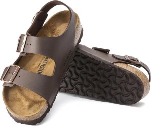 Birkenstock męskie sandały Milano BS 0034701 DARK BROWN (szerokość standardowa) 46 7